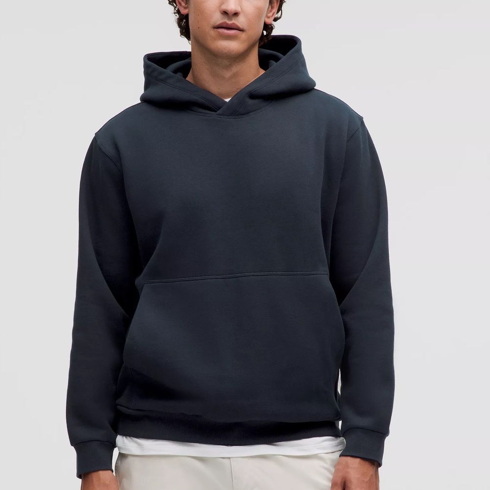 Mens Lulu Navy Hoodie